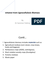 Ethanol From Lignocellulosic Biomass-1