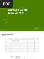 Signage Guide Manual 2021