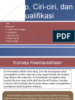 Konsep, Ciri-Ciri, Dan Kualifikasi