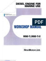 Hino Motors W06D-TI Workshop Manual