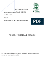 16-Poder, Politica e Estado - Sociologia (1)