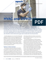 HVAC and COVID-19: Technical Feature