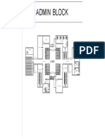 Floor plan of an administration block