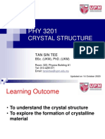 Week 1-Crystal System