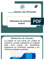 Medidores de Presion