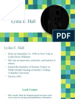 Lydia E. Hall's Care Cure Core Nursing Theory