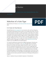 Storm Surge Barrier: Selection of A Gate Type