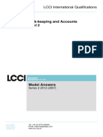 Book Keeping and Accounts Model Answer Series 2 2012