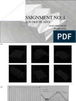 BCM Assignment No: 1: Folded Plates