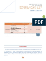 Simulacro MGO - 07 - Ingles