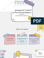 Leptospirosis Control in Post-Flood Shelters: Presented by Nurhisiyah Madya Jamil Putri