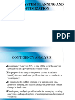 Power System Contingency Analysis