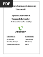 Download project report - on videocon d2h by varunkatara SN52118253 doc pdf