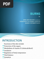 Comprehensive Burns Lecture Notes | PDF | Burn | Wound