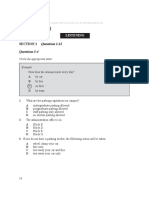 Section 1: Questions 1-12 Questions 1-4