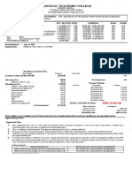 National Teachers College: Student Registration Form