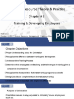 Chapter 8 Training - Development