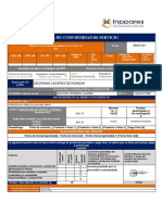 Acta de Conformidad de Servicio - Dayana Romero