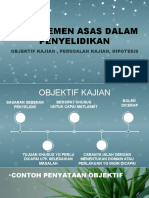 GC Interaksi M4 Elemen Asas Penyelidikan Objektif Persoalan Kajian