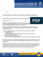 Thalassemia Clinical Guidance