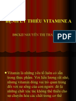 Bệnh Lý Thiếu Vitamine A