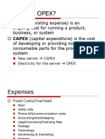 CAPEX vs OPEX: Understanding the Difference