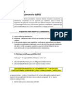 00 Requisitos para Renovar La Credencial 2020