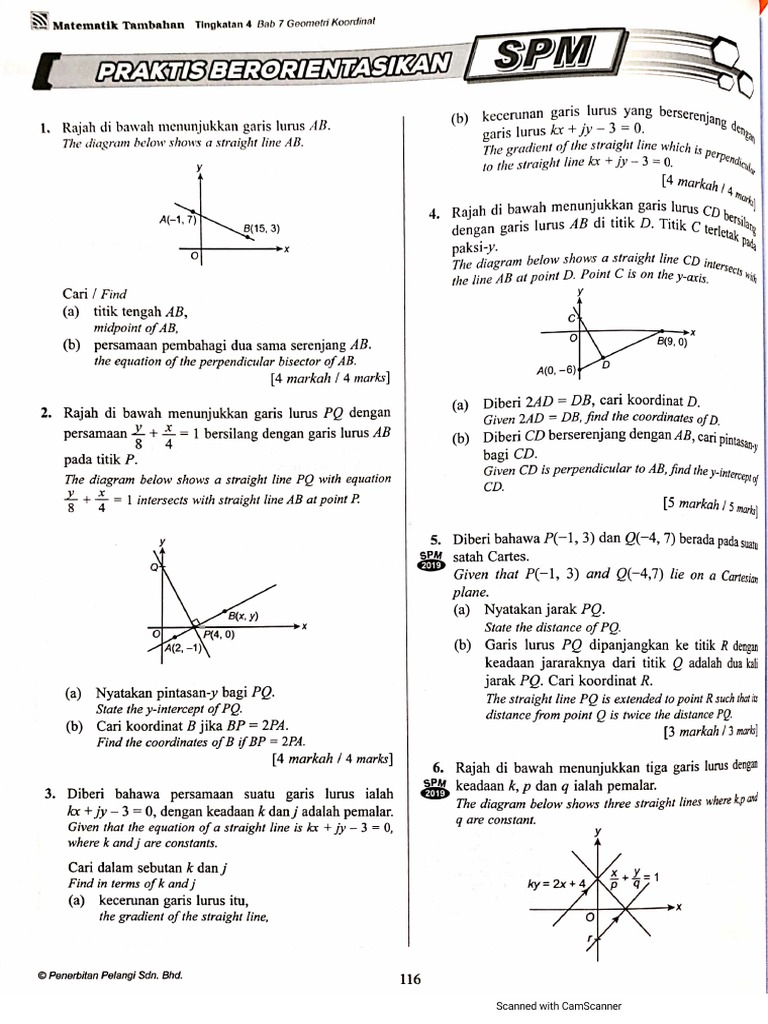 Bab 7 Geometri Koordinat Pdf
