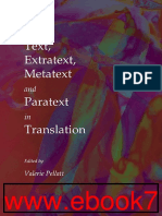 Tex Ext Met and Par in Tra
