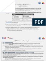 LDM Validation Guide