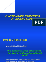 Functions and Properties of Drilling Fluids