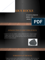 TYPES OF IGNEOUS ROCKS