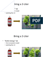 Bring A 2-Liter: - "Bottle Biology" Lab