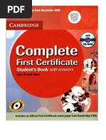 Download Complete FCE- SB answers by Verunka89 SN52120469 doc pdf