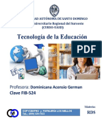 Tecnologia de La Educacion-Dominicana Acensio