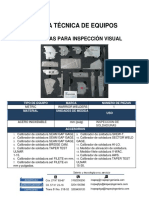 Kit de galgas para inspección visual de soldaduras métricas de acero inoxidable