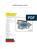 Audi A4 2008-2009 Dash Pinouts