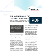 The Business Case For Project Portfolio Management