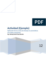 Pronósticos de ventas trimestrales 2018 con índice estacional