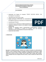 Guia #3 Servicio Al Cliente y Mejora Continua en Los Pocesos de Servicio Al Cliente