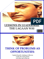 Lessons in Leadership The Lagaan Way