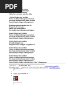 Lirik Lagu Ibu | PDF