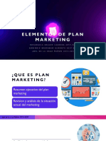 Exposicion de Elemntos de Plan Markeitng