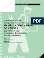 Manipulación Manual de Cargas