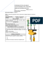 Caracteristicas de Las Maquinas de Elevacion y Transporte