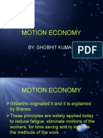 Motion Economy