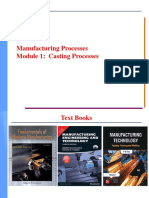 MP - Module 1 - Casting Processes