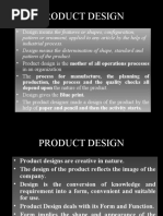 Product Design