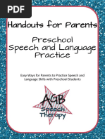 25 Speech and Language Strategies PDF | PDF | Language Arts & Discipline