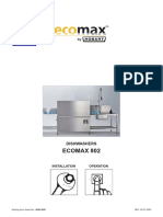 Ecomax 802: Dishwashers